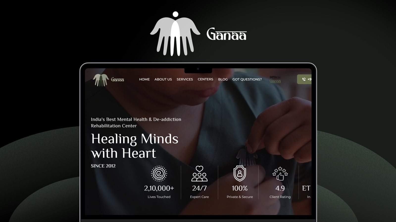 Ganaa — Building a Full-Spectrum Mental Healthcare Brand With a Martech-First Acquisition Engine